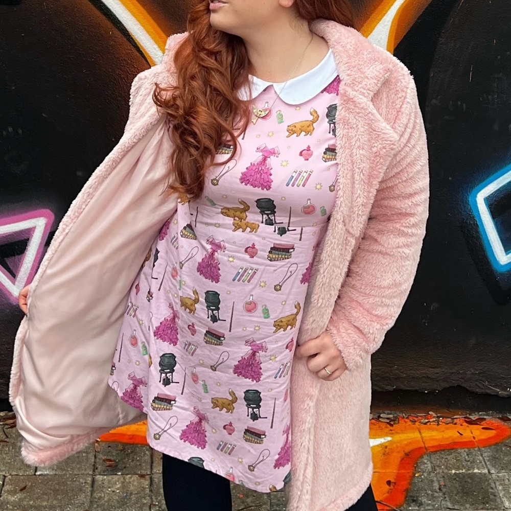 Cake Worthy x Harry Potter Pink Hermione Granger Dress